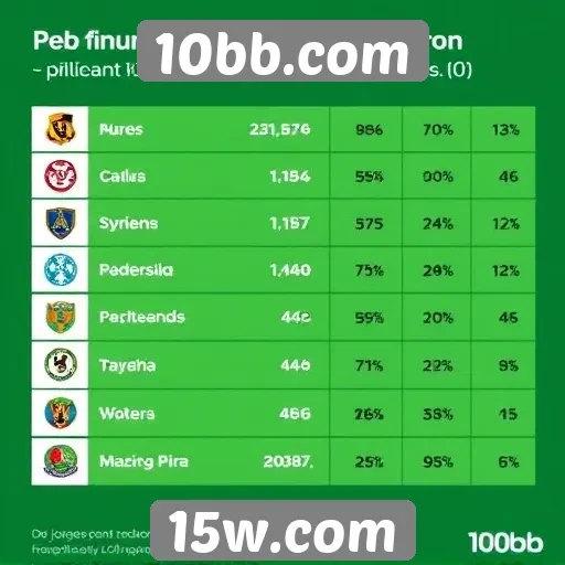 Estatísticas de jogadores ativos em 10bb.com